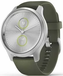 Smartwatch Garmin vivomove 3S zielony pasek ekran