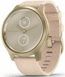 Smartwatch GARMIN Vivomove Style różowo złoty skos