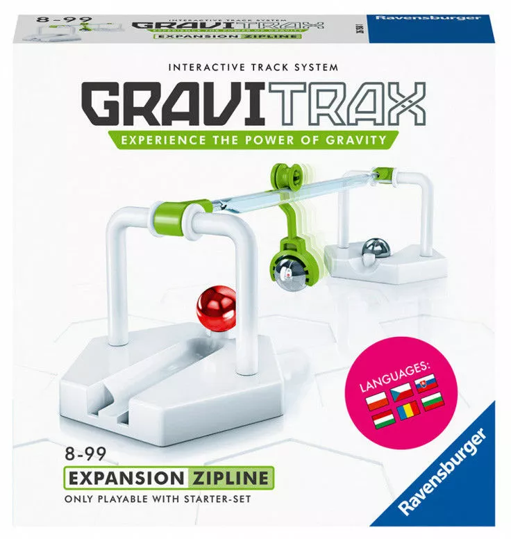 gravitrax zipline most linowy