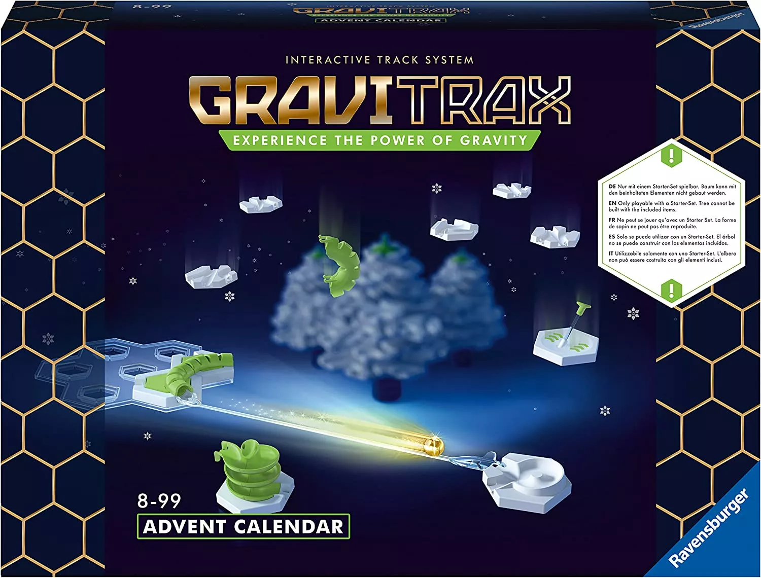 kalendarz adwentowy granatowy gravitrax