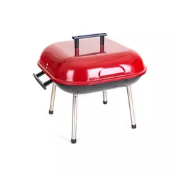 Grill prostokątny przenośny Happy Grill czerwony Grill prostokątny przenośny Happy Grill czerwony