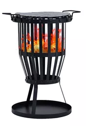 Grill paleniskowy czarny Grill paleniskowy czarny