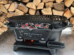 Grill żeliwny z dużym rusztem Grill żeliwny z dużym rusztem