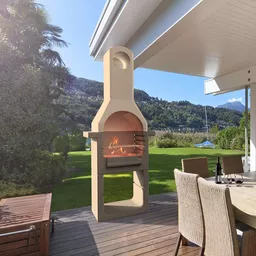 Grill betonowy VidaXL sprawdzi się na tarasie Grill betonowy VidaXL sprawdzi się na tarasie