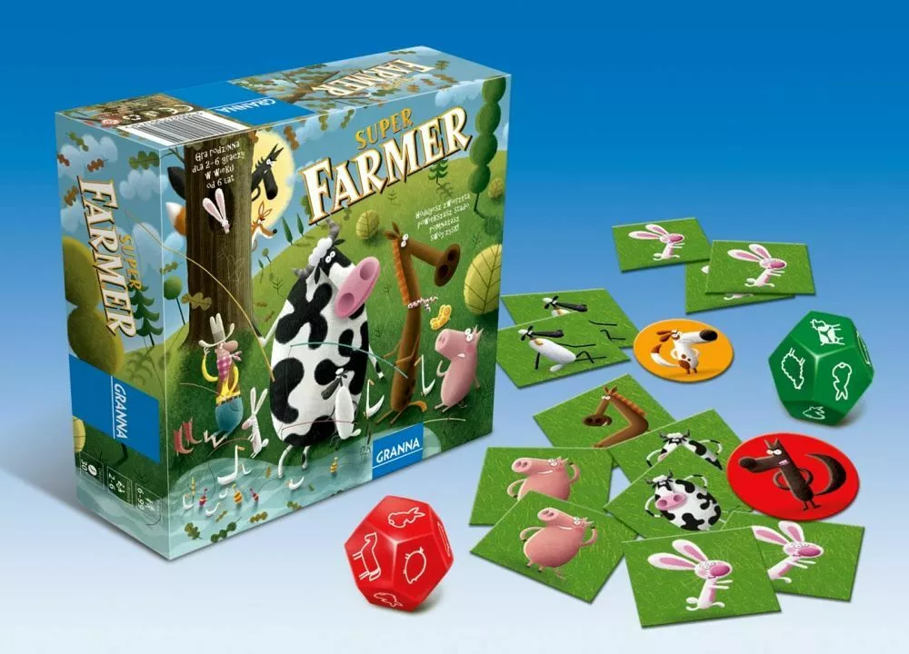 granna super farmer z rancha superfarmer zawartosc gry