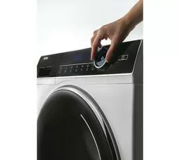 Pralka Haier I Pro 7 Slim HW80 B14979 Refresh biało czarna prezentacja ustawiania programu prania