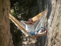 Hamak na wyprawie