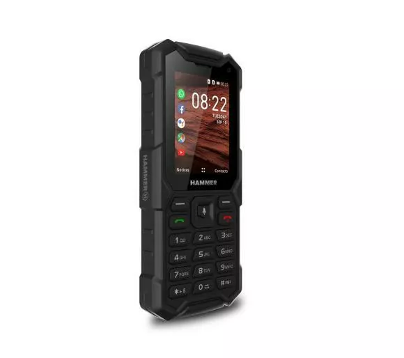 hammer 5 smart czarny front lewy bok