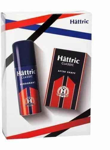 hattric classic zestaw dezodorant 150 ml woda po goleniu 100 ml dla mezczyzn