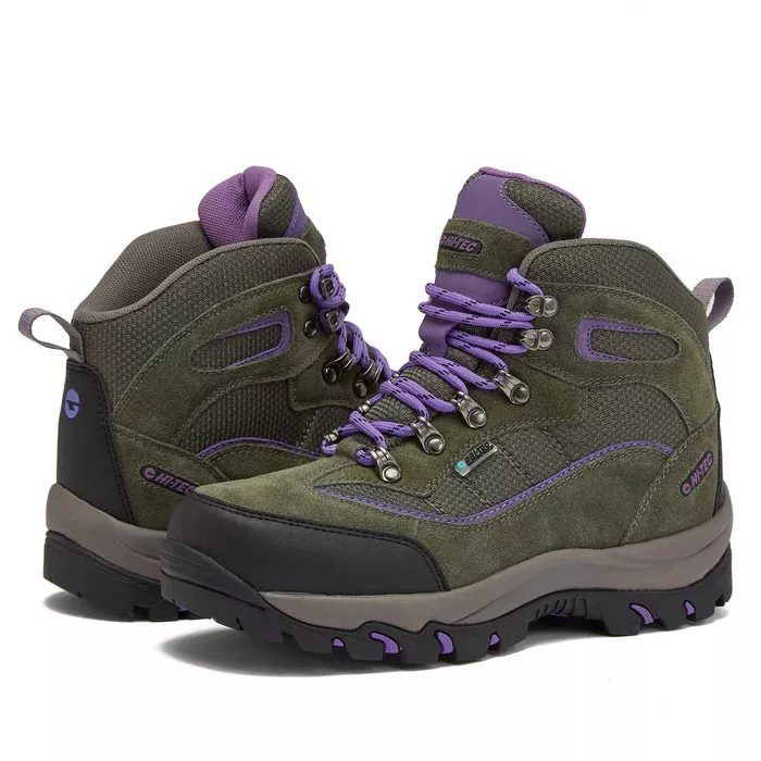 buty treking fiolet