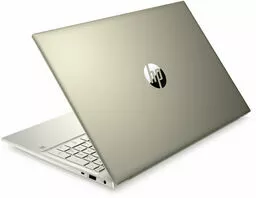 Laptop HP Pavilion 15 eg złoty z prawej strony