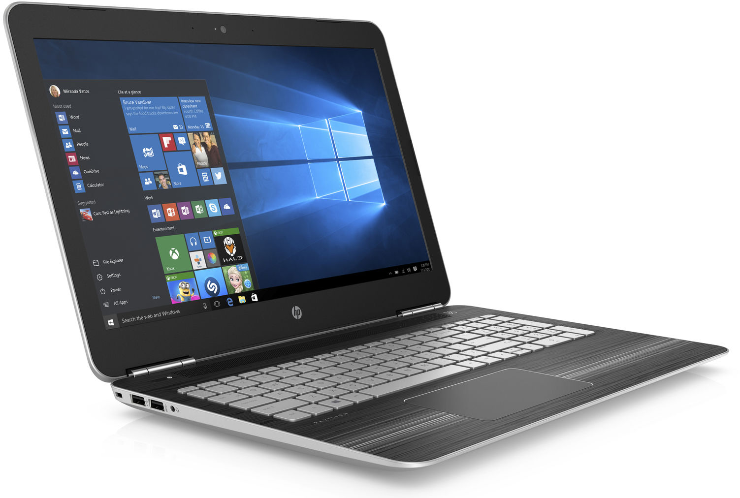 HP Pavilion 15 z lewej strony HP Pavilion 15 z lewej strony