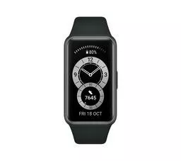 Smartwatch Huawei Band 6 czarny pasek ekran Smartwatch Huawei Band 6 czarny pasek ekran