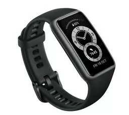 Smartwatch Huawei Band 6 czarny skos