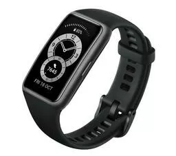 Smartwatch Huawei Band 6 czarny w skos Smartwatch Huawei Band 6 czarny w skos