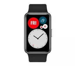 Smartwatch Huawei Watch Fit czarny pasek ekran Smartwatch Huawei Watch Fit czarny pasek ekran