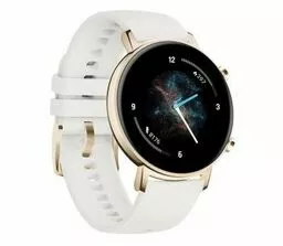 Smartwatch Huawei Watch GT 2 42 mm biały pasek ekran Smartwatch Huawei Watch GT 2 42 mm biały pasek ekran