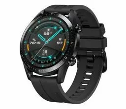 Zegarek Huawei Watch GT 2 46 mm Sport czarny pasek ekran