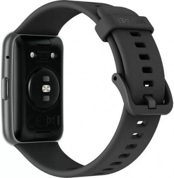 smartwatch huawei watch fit czarny z tylu