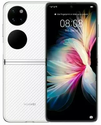 huawei p50 pocket 8 bialy front i tyl