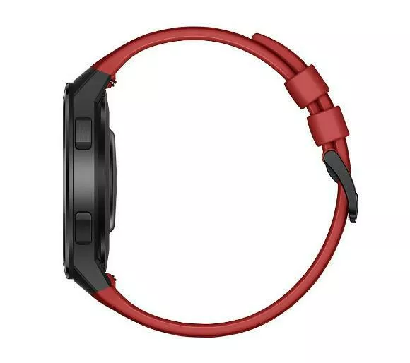 smartwatch huawei watch gt 2e czerwony z boku