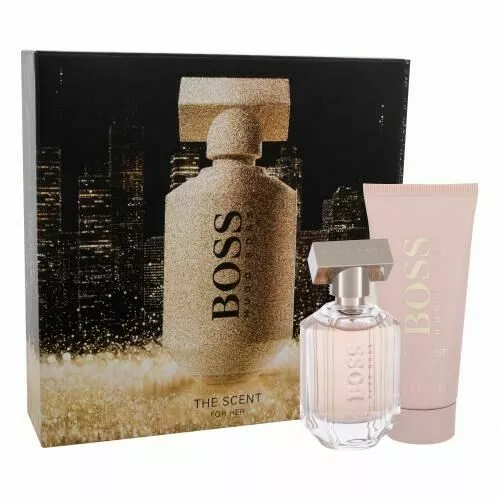hugo boss boss the scent for her zestaw 50 ml mleczko do ciala 100 ml dla kobiet