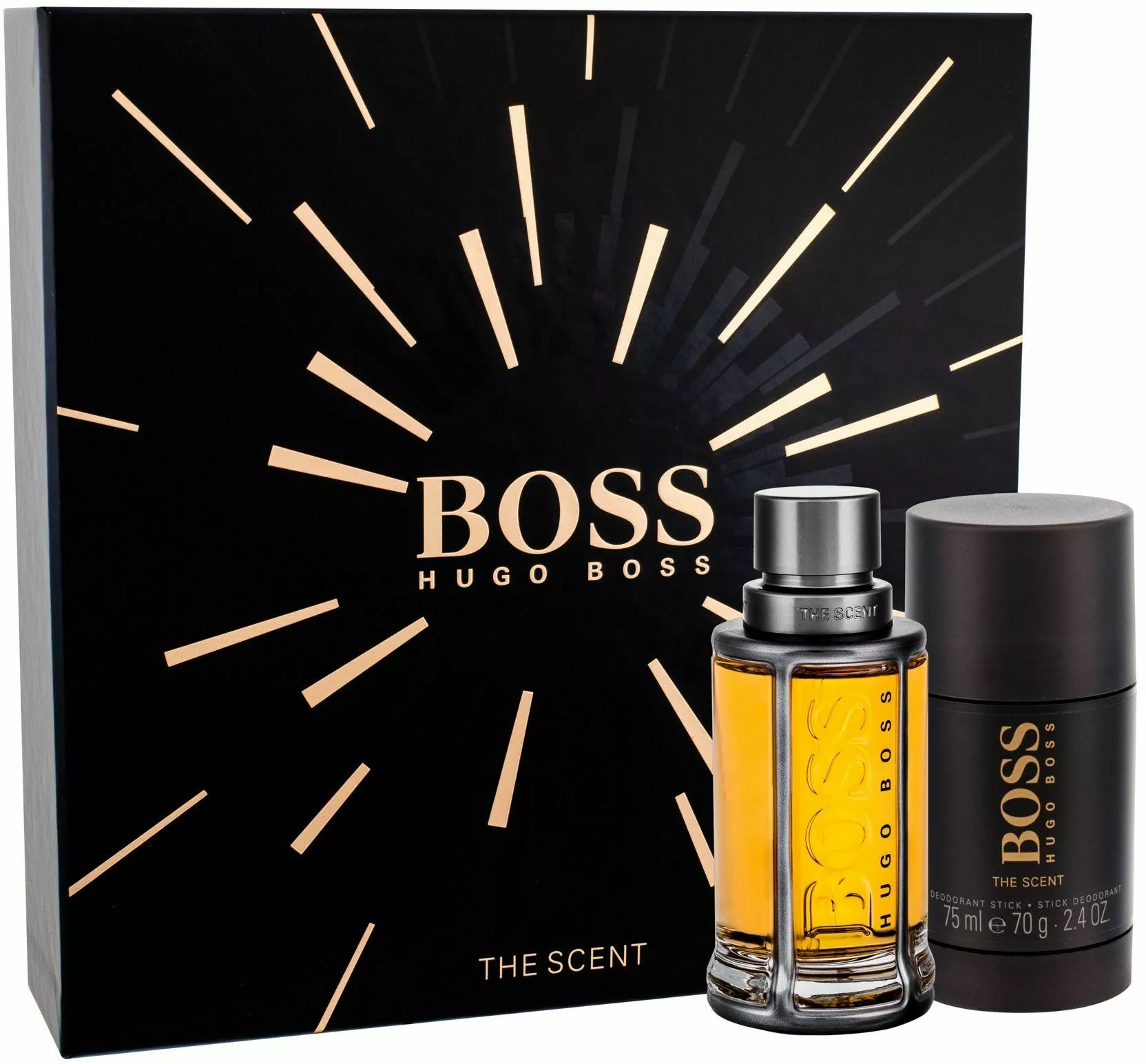 hugo boss boss the scent woda toaletowa 50 ml dezodorant w sztyfcie 75 ml
