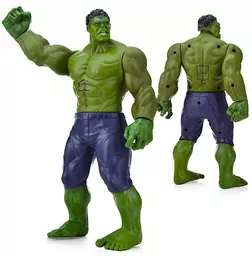 Figurka Hulk widok z przodu i z tyłu Figurka Hulk widok z przodu i z tyłu