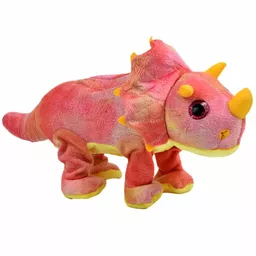 Interaktywny dinozaur pluszowy w kolorze różowym Interaktywny dinozaur pluszowy w kolorze różowym
