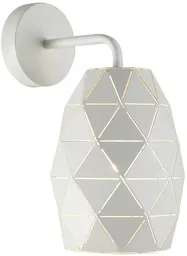 Lampa ścienna Italux Harley MBM 3480 1 biała Lampa ścienna Italux Harley MBM 3480 1 biała