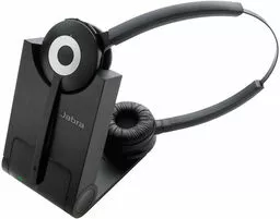 Słuchawki Jabra PRO 930 Duo czarne z przodu