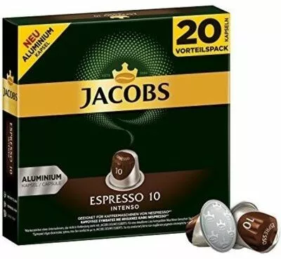 kawa w kapsulkach jacobs espresso 10 intenso 20 szt