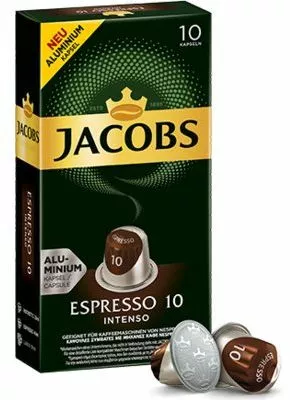 kawa w kapsulkach jacobs espresso 10 intenso