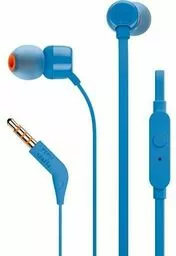 Słuchawki JBL T110 niebieskie