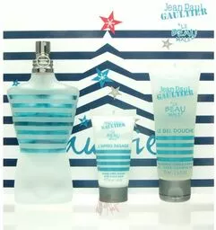 Jean Paul Gaultier Le Beau Male Edt 125 75 ml Żel pod prysznic 30 ml balzam po holeni
