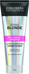John Frieda Sheer Blonde genialnie jaśniejsza odżywka z rozdrobnionymi perłami do włosów blond John Frieda Sheer Blonde genialnie jaśniejsza odżywka z rozdrobnionymi perłami do włosów blond