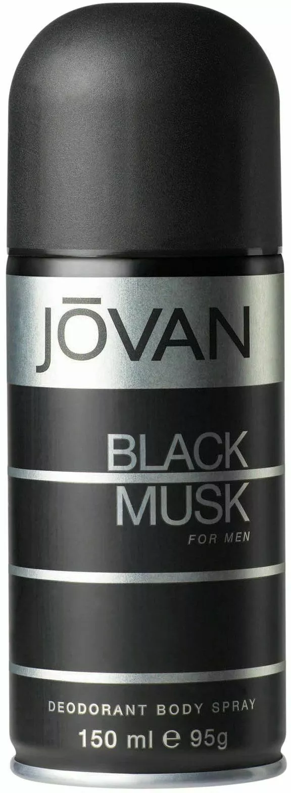 jovan black musk for men dezodorant do ciala 1 opakowanie 1 x 150 ml