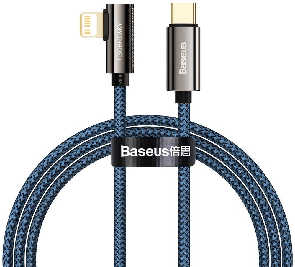  kątowy nylonowy kabel przewód USB Typ C Lightning