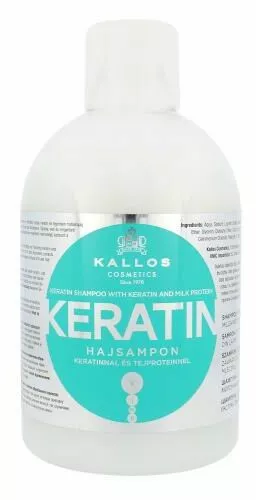 kallos cosmetics keratin szampon do wlosow