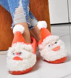 Kapcie świąteczne damskie Pantofelek24 pl Kapcie świąteczne damskie Pantofelek24 pl