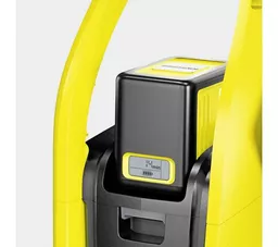 Myjka wysokociśnieniowa Karcher K 2 Battery Set 36V żółto czarna zblliżenie na baterię