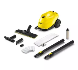 Karcher SC 3 EasyFix 1 513 121 0 żółto-czarny, widok na zestaw Karcher SC 3 EasyFix 1 513 121 0 żółto-czarny, widok na zestaw