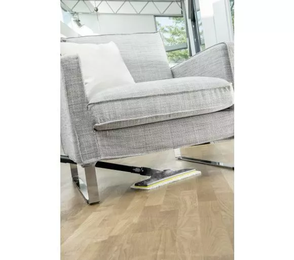 karcher sc 4 easyfix bialo czarny prezentacja mopa na panelach
