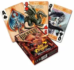 Karty Anne Stokes Age of Dragons BICYCLE United States Playing Card Company
