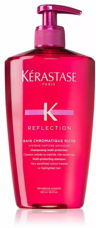 kerastase reflection bain chromatique riche szampon odzywczo ochronny do wlosow delikatnych i farbowanych