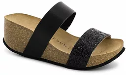 Buty z koturnami ozdabiane Buty z koturnami ozdabiane