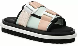 Klapki na platformie Tommy Jeans Flatform Webbing Sandal Kolorowy Klapki na platformie Tommy Jeans Flatform Webbing Sandal Kolorowy