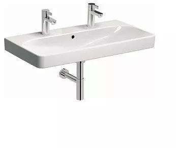 kolo traffic umywalka meblowa 90 cm z dwoma otworami z przelewem l91590000 skos