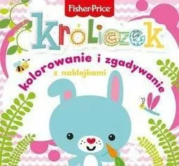 Fisher Price Kolorowanka podłogowa Króliczek