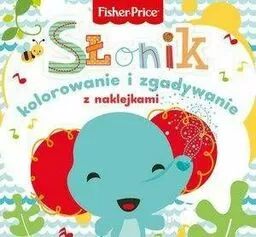 Fisher Price Kolorowanka podłogowa Słonik
